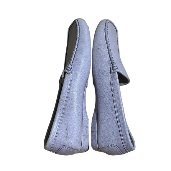 Tod’s Purple Square Toe Driving Loafers Size 7 Women’s - Picture 7 of 10